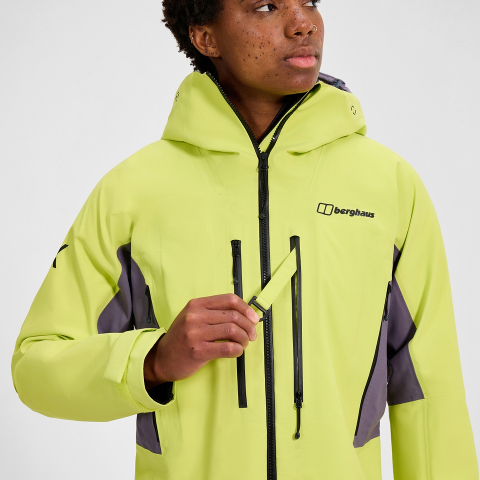 Extrem Vanguard Gore-Tex Jacke für Damen - Gelb/Lila