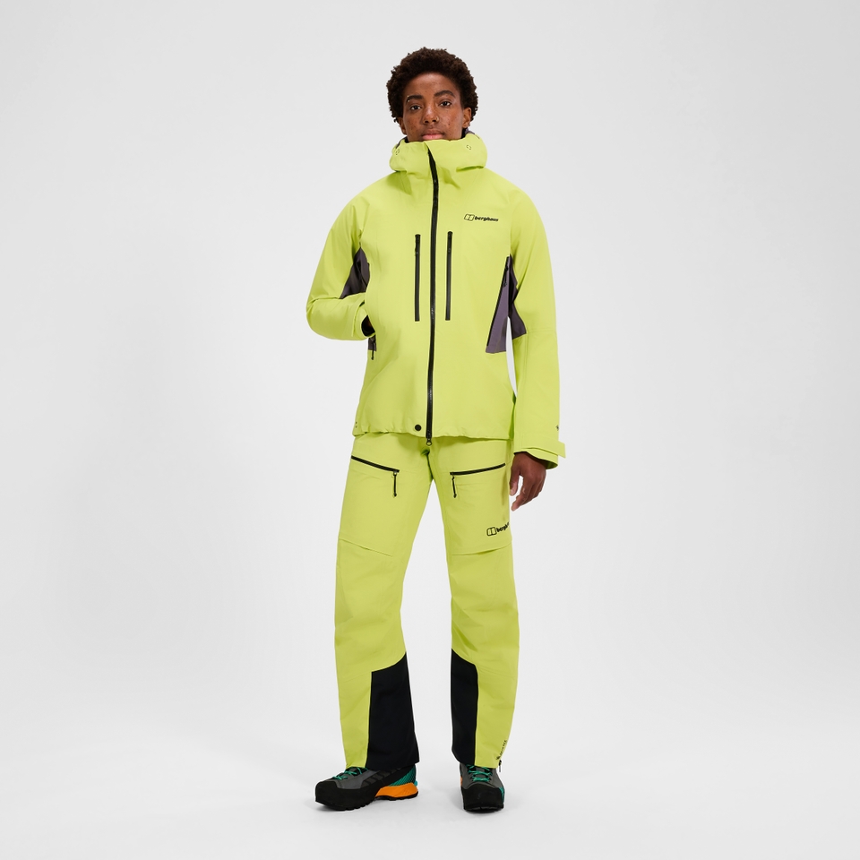 Extrem Vanguard Gore-Tex Jacke für Damen - Gelb/Lila
