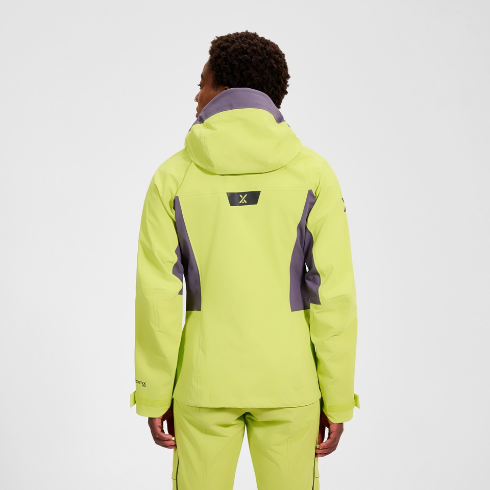 Extrem Vanguard Gore-Tex Jacke für Damen - Gelb/Lila