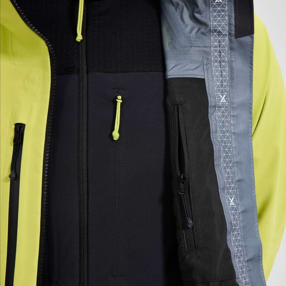 Extrem Vanguard Gore-Tex Jacke für Damen - Gelb/Lila