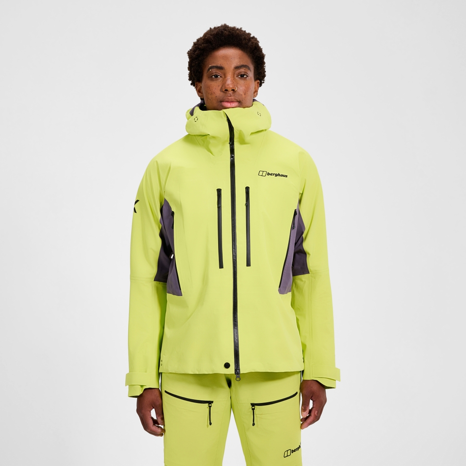 Extrem Vanguard Gore-Tex Jacke für Damen - Gelb/Lila