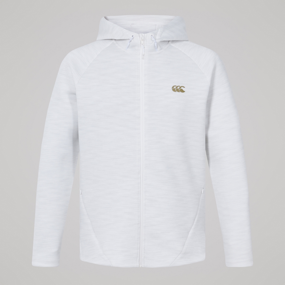 Mens Everest Full-Zip Hoodie White
