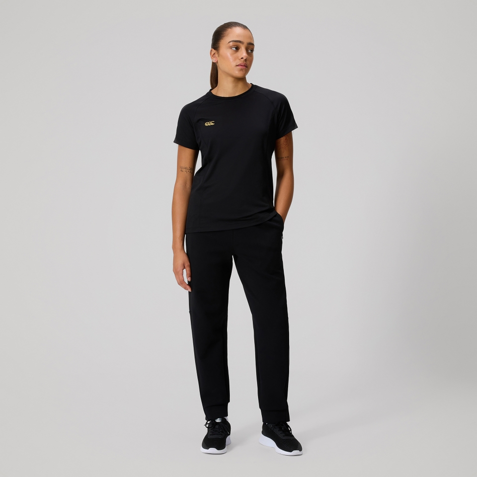 WOMENS TEMPO+ SWEATPANT BLACK