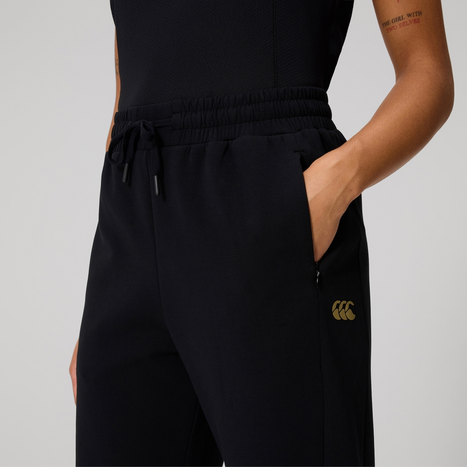 WOMENS TEMPO+ SWEATPANT BLACK