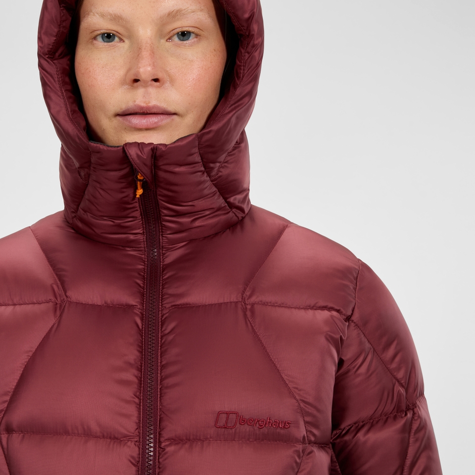 Women's Explorer Down Jacket - Red