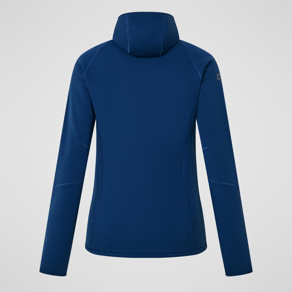Women's Kinetic Powerstretch Hoody - Blue