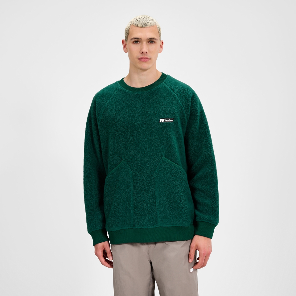 Unisex Volcanism Sweater - Green