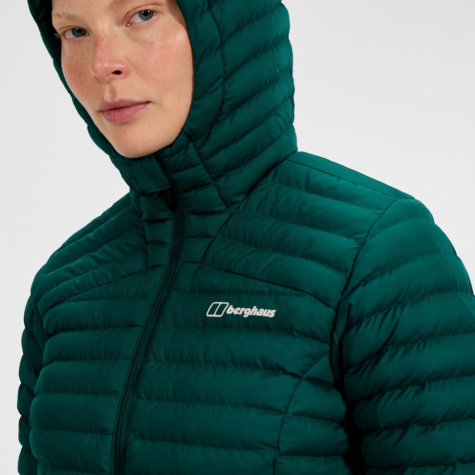Women's Nula Micro Synthetic Insulated Jacket  - Green