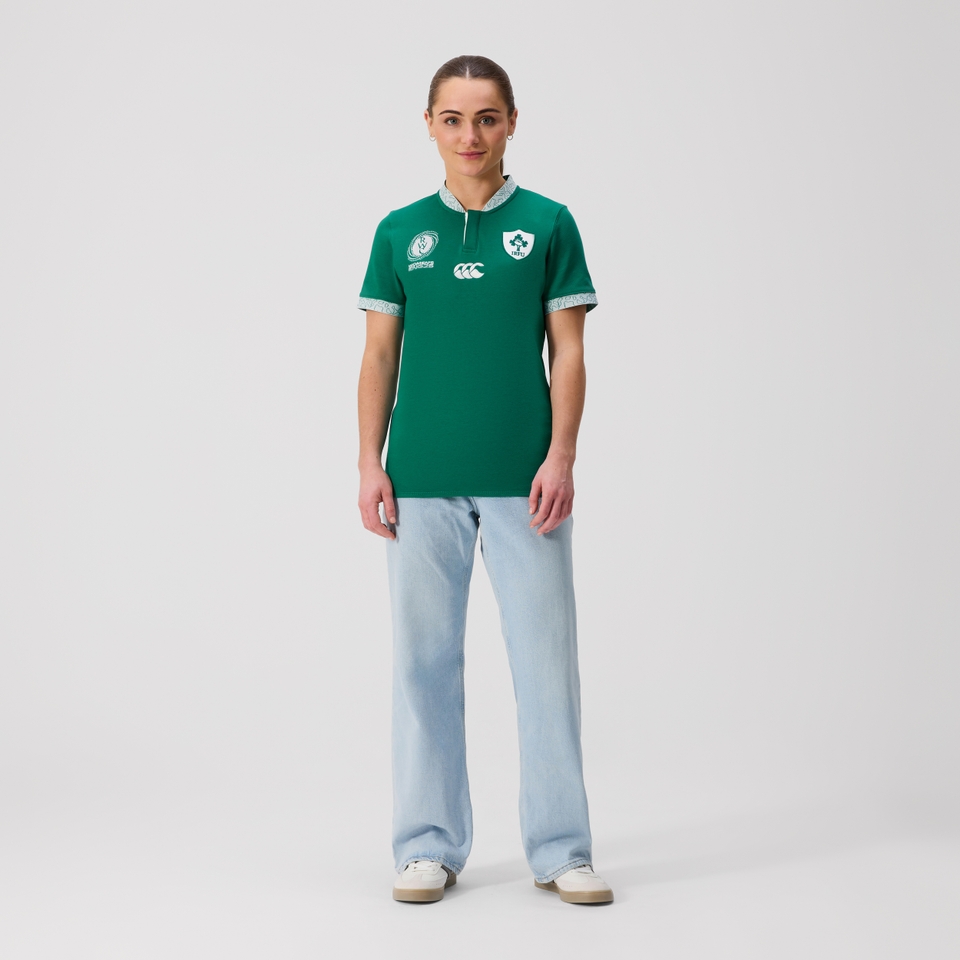 Womens WRWC Ireland Home Short Sleeve Classic Jersey Green