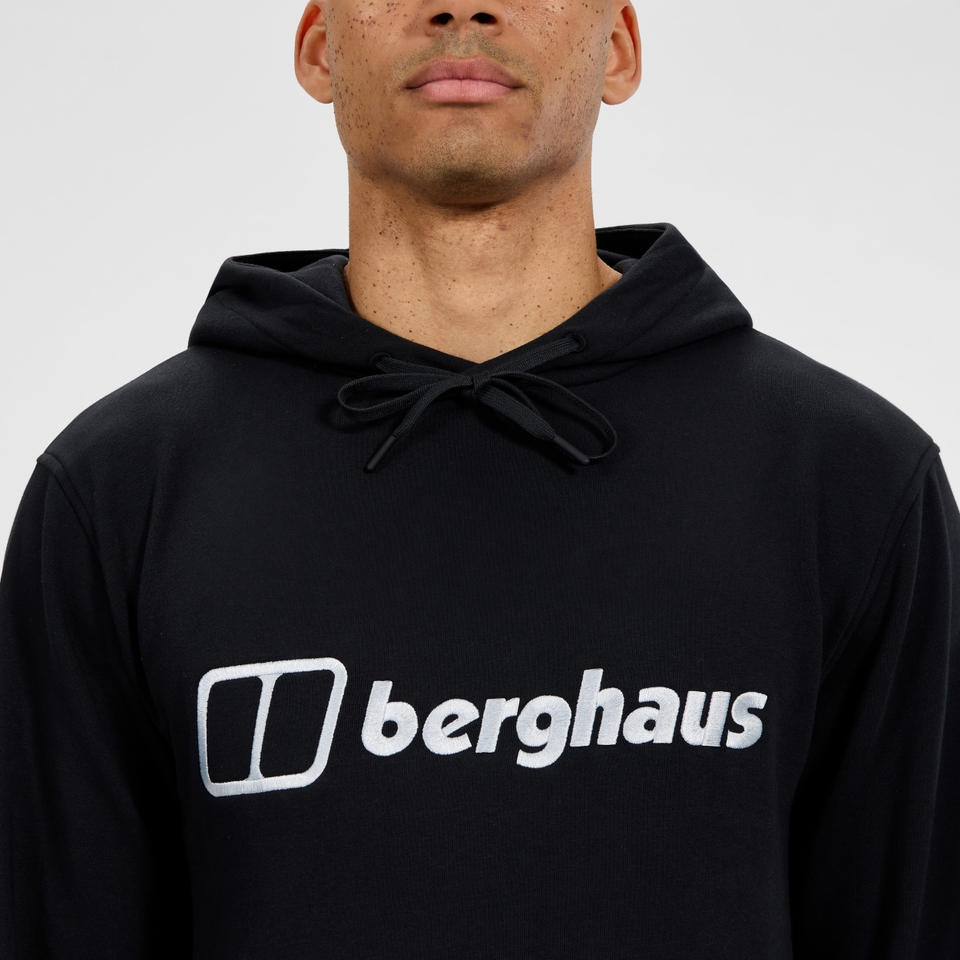 Men's Logo Hoody Light - Black