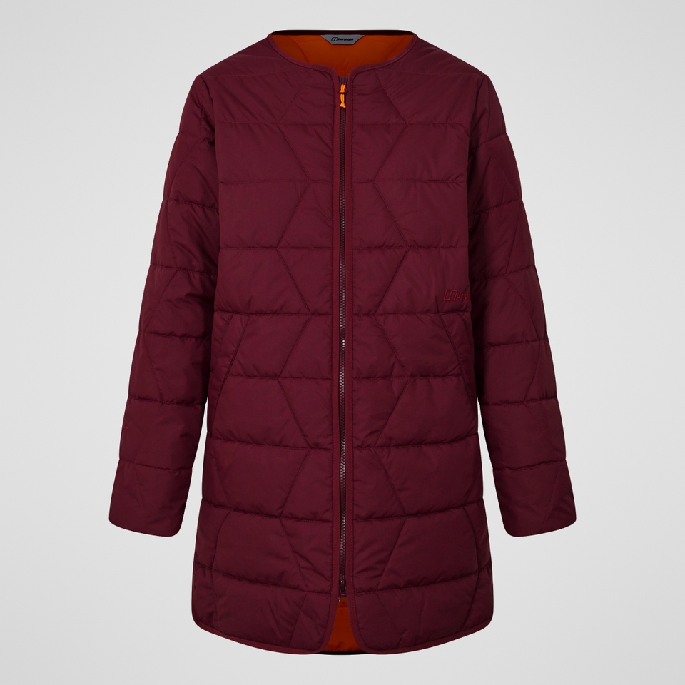 Women's Netherdene Quilted Jacket - Red