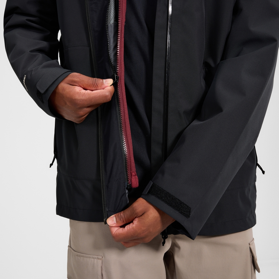 Prism Guide InterActive Polartec Fleecejacke für Herren  - Rot/Schwarz