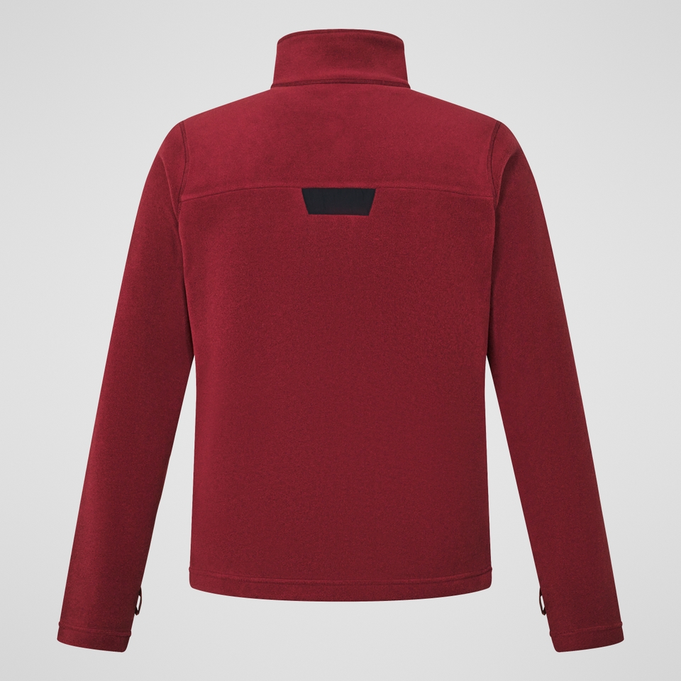 Prism Guide InterActive Polartec Fleecejacke für Herren  - Rot/Schwarz