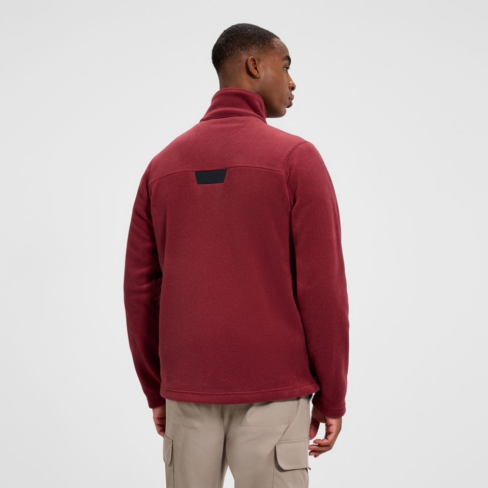 Prism Guide InterActive Polartec Fleecejacke für Herren  - Rot/Schwarz