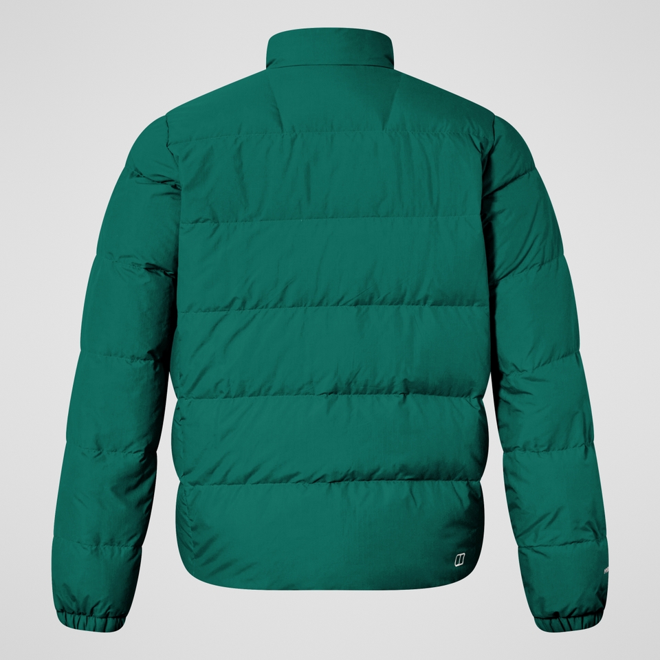 Men's Fulstow Reversible Down Jacket - Green/Black