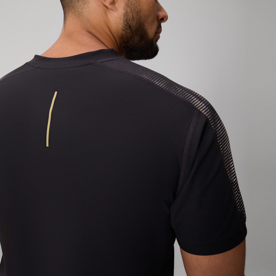 Mens Tempo+ Drill Top Black