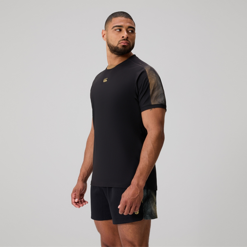 Mens Tempo+ Drill Top Black