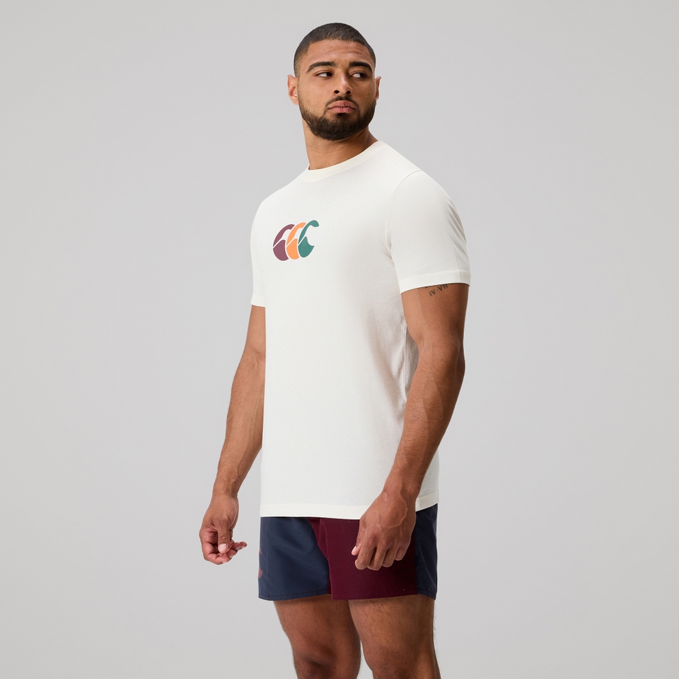 MENS FUNDAMENTALS T-SHIRT EGRET