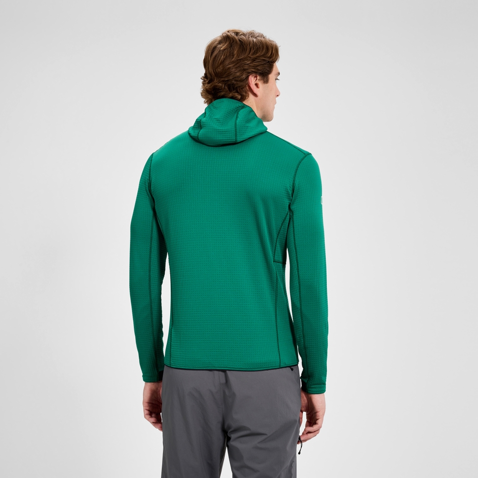 BERGHAUS M RIDGE-HIKER HOODY GRN/BLK