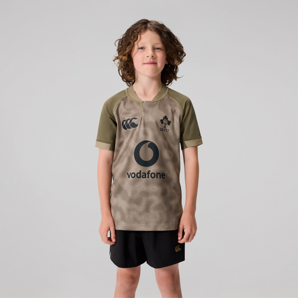 Junior Unisex Ireland Training Pro Jersey Green