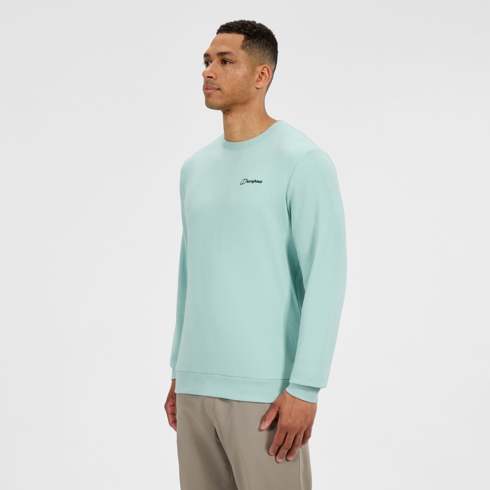 Men's Logo Crew Light jumper - Green