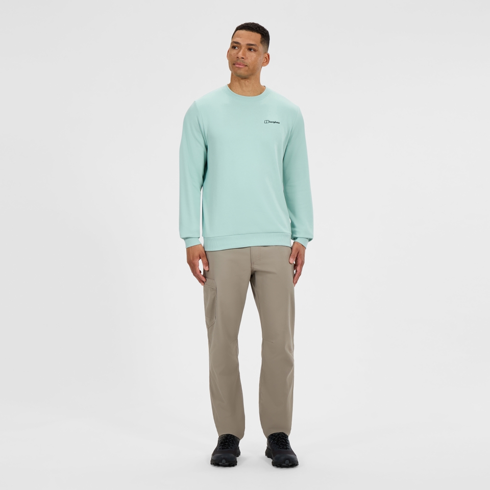 Men's Logo Crew Light jumper - Green