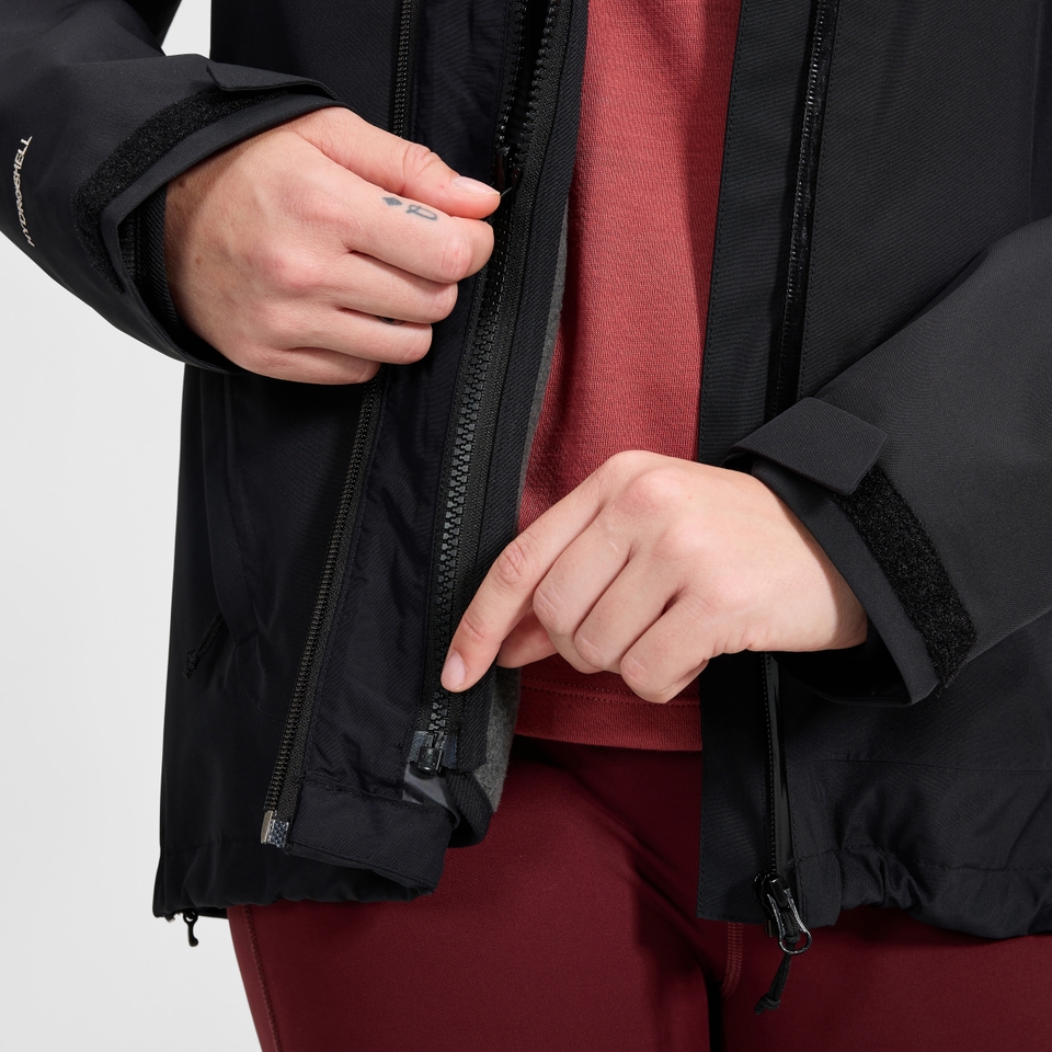 Women's Asterby Interactive Jacket - Black/Grey