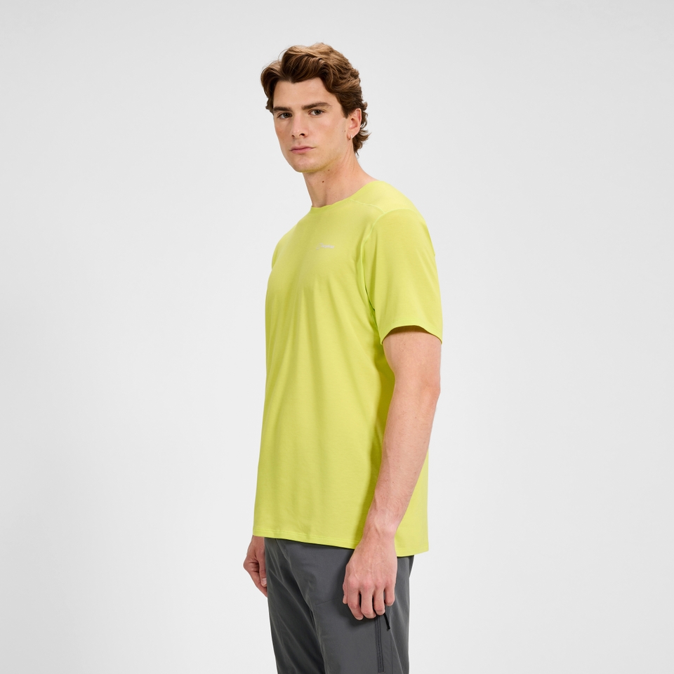 Men's Delta Short Sleeves Tech Tee - Yellow