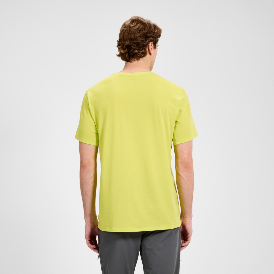 Men's Delta Short Sleeves Tech Tee - Yellow