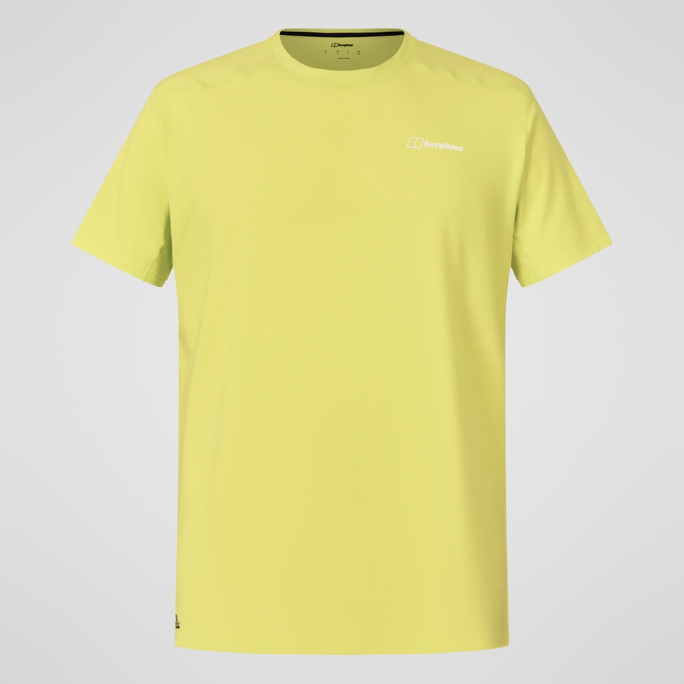Men's Delta Short Sleeves Tech Tee - Yellow