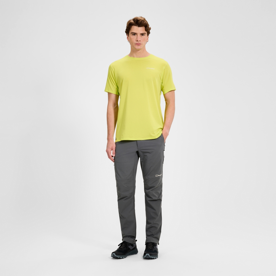 Men's Delta Short Sleeves Tech Tee - Yellow
