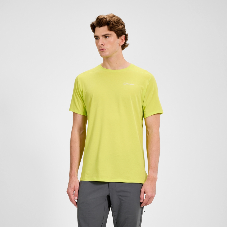 Men's Delta Short Sleeves Tech Tee - Yellow