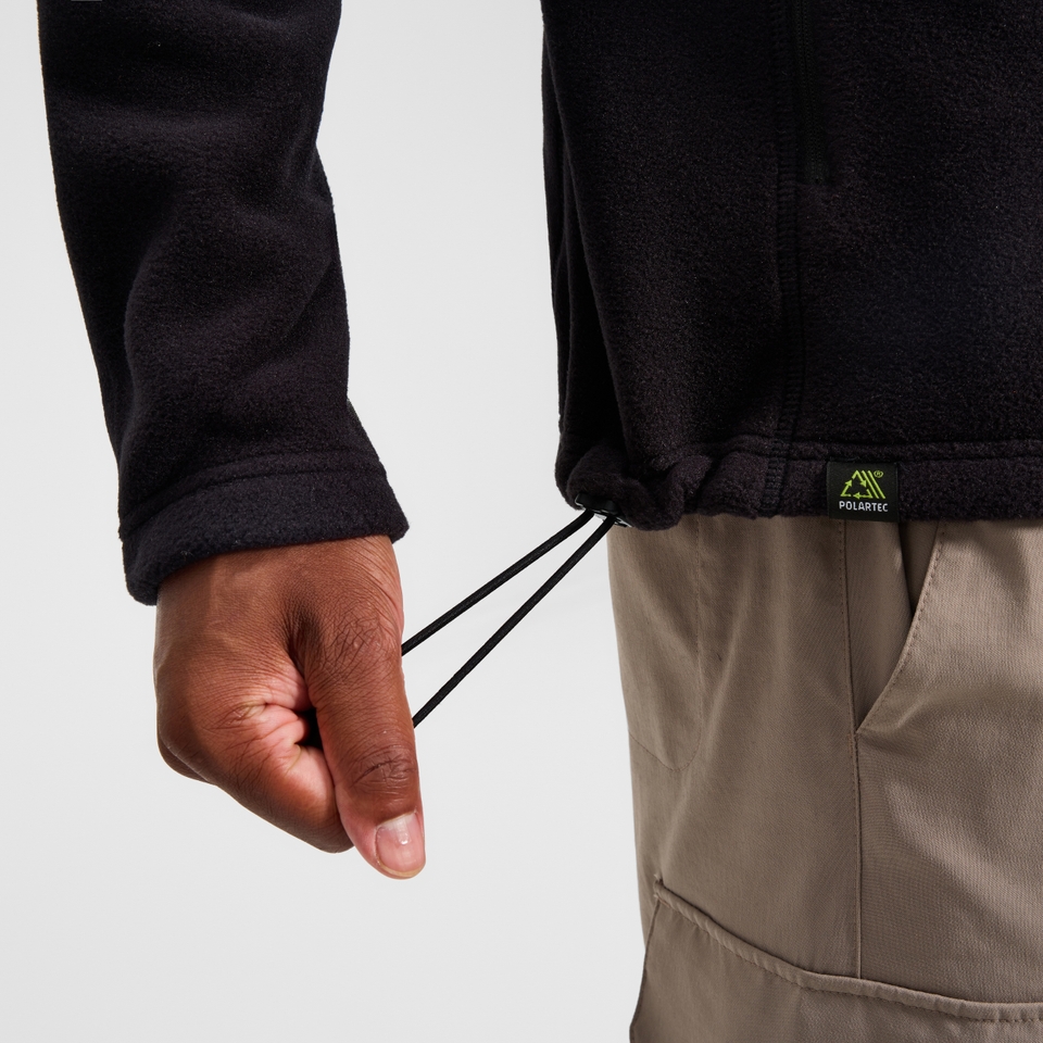 Prism InterActive Polartec Fleecejacke für Herren  - Schwarz