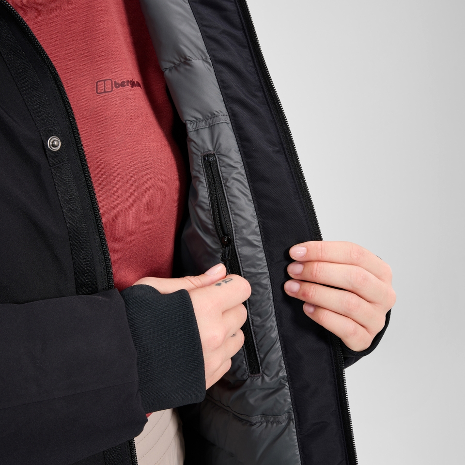 Ashberry Gore-Tex Daunenparka für Damen - Schwarz