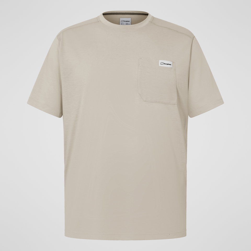Relaxed Kurzarm-Shirt für Herren - Grau