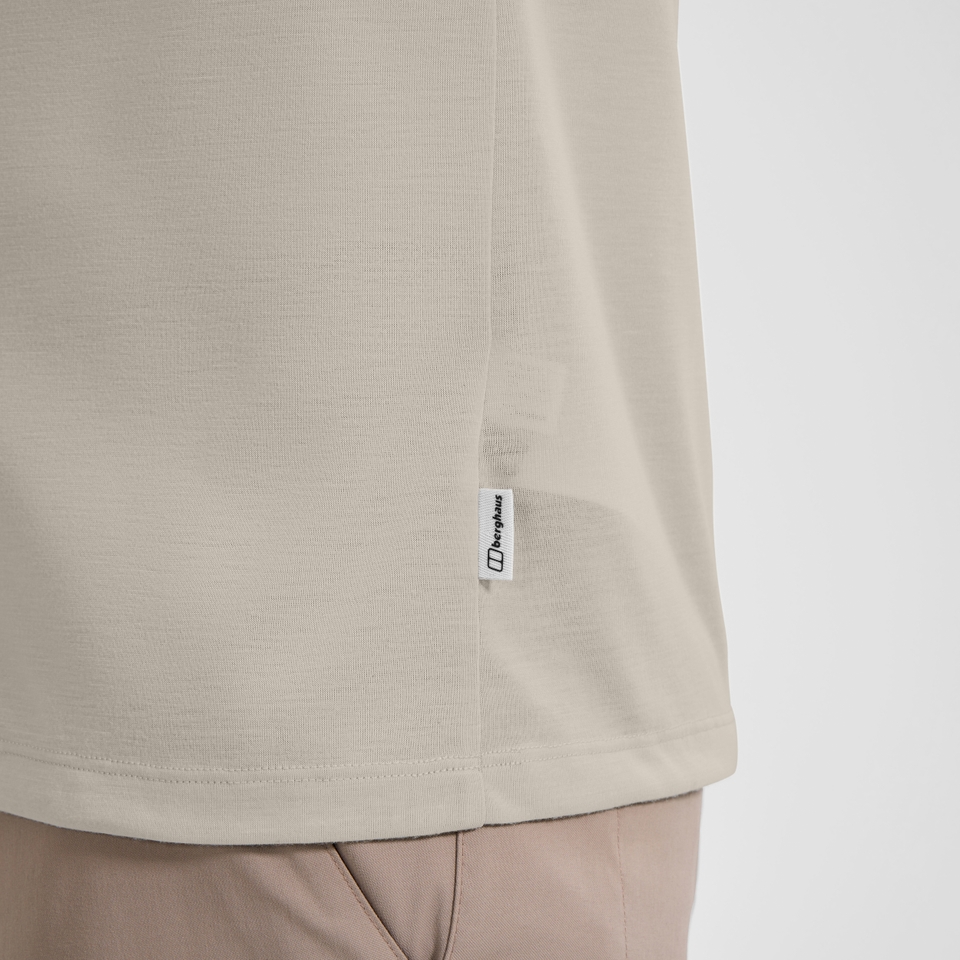 Relaxed Kurzarm-Shirt für Herren - Grau