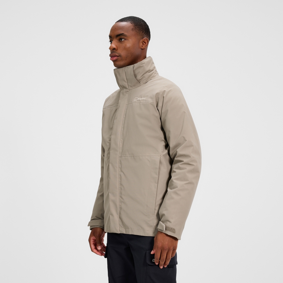 Men's Hillwalker 2.0 Gemini Gore-Tex Waterproof 3in1 Jacket - Natural/Orange