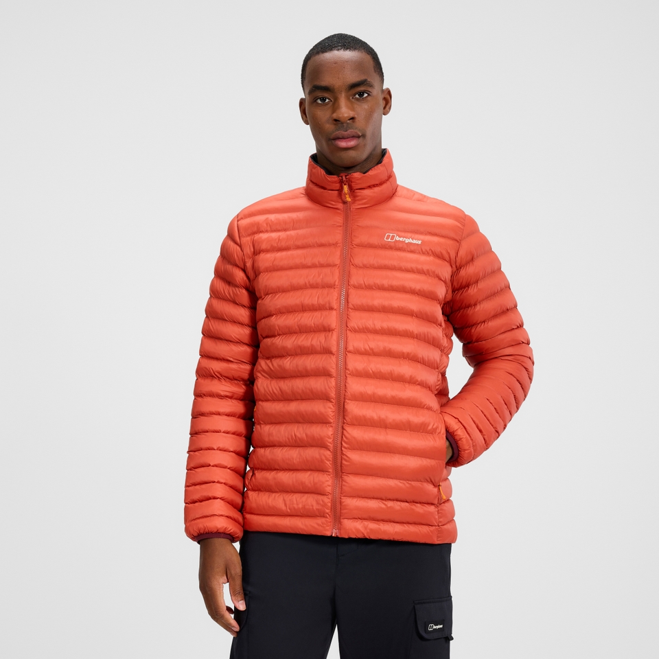 Men's Hillwalker 2.0 Gemini Gore-Tex Waterproof 3in1 Jacket - Natural/Orange