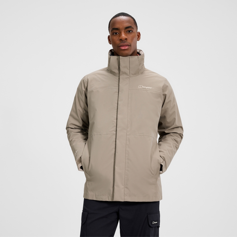 Men's Hillwalker 2.0 Gemini Gore-Tex Waterproof 3in1 Jacket - Natural/Orange