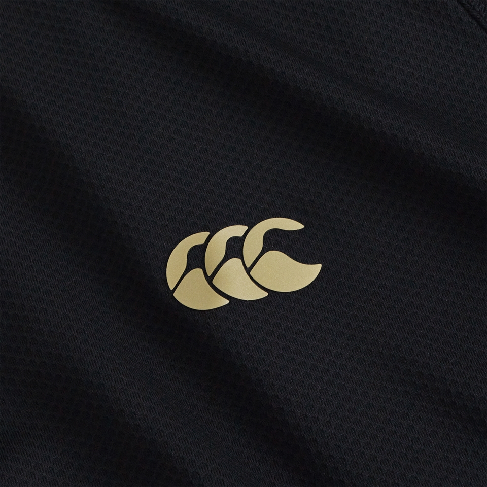 Mens Tempo+ Quarter-Zip Training Top Black