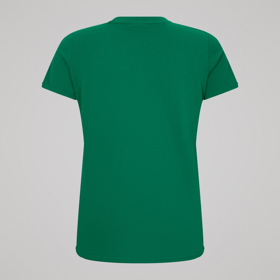 Womens Ireland Cotton Tee Green