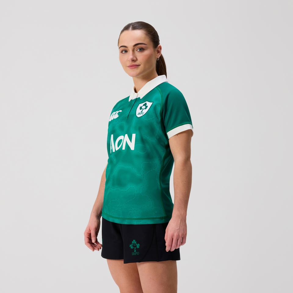 Womens Ireland Hom Test Jersey (NB) Green/White