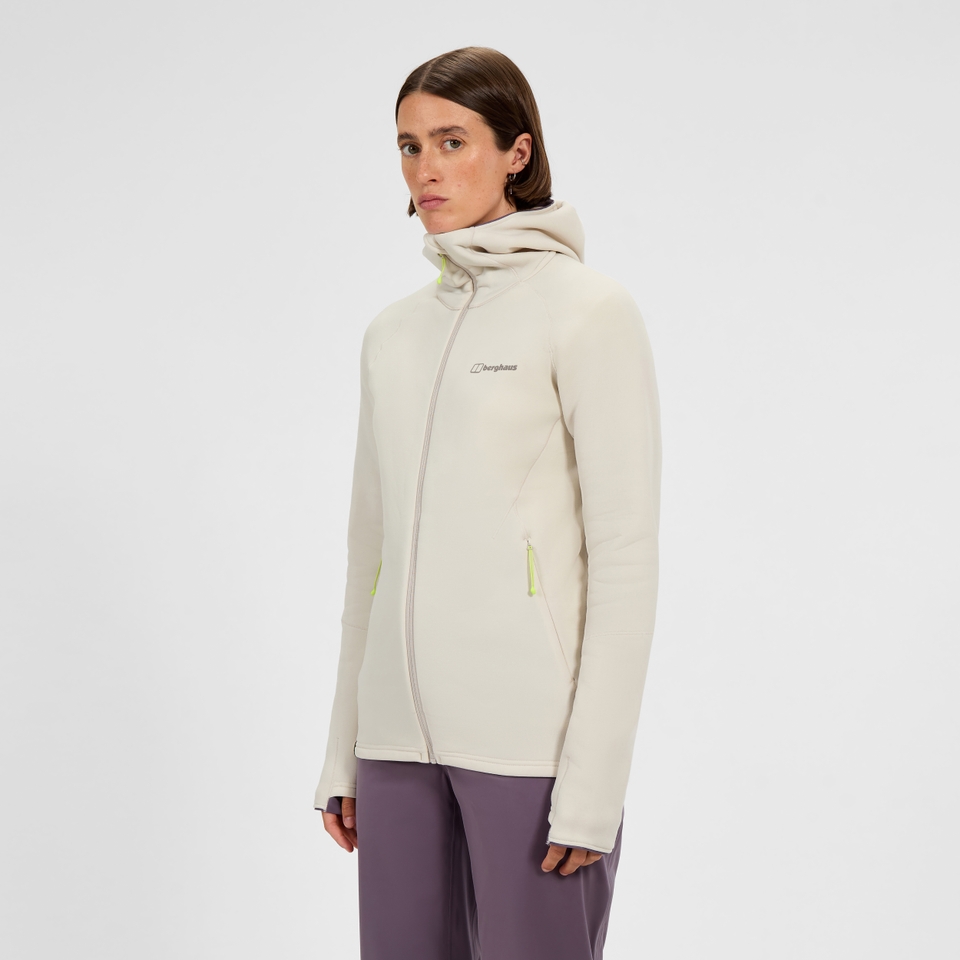 Kinetic Powerstretch Hoody für Damen - Grau