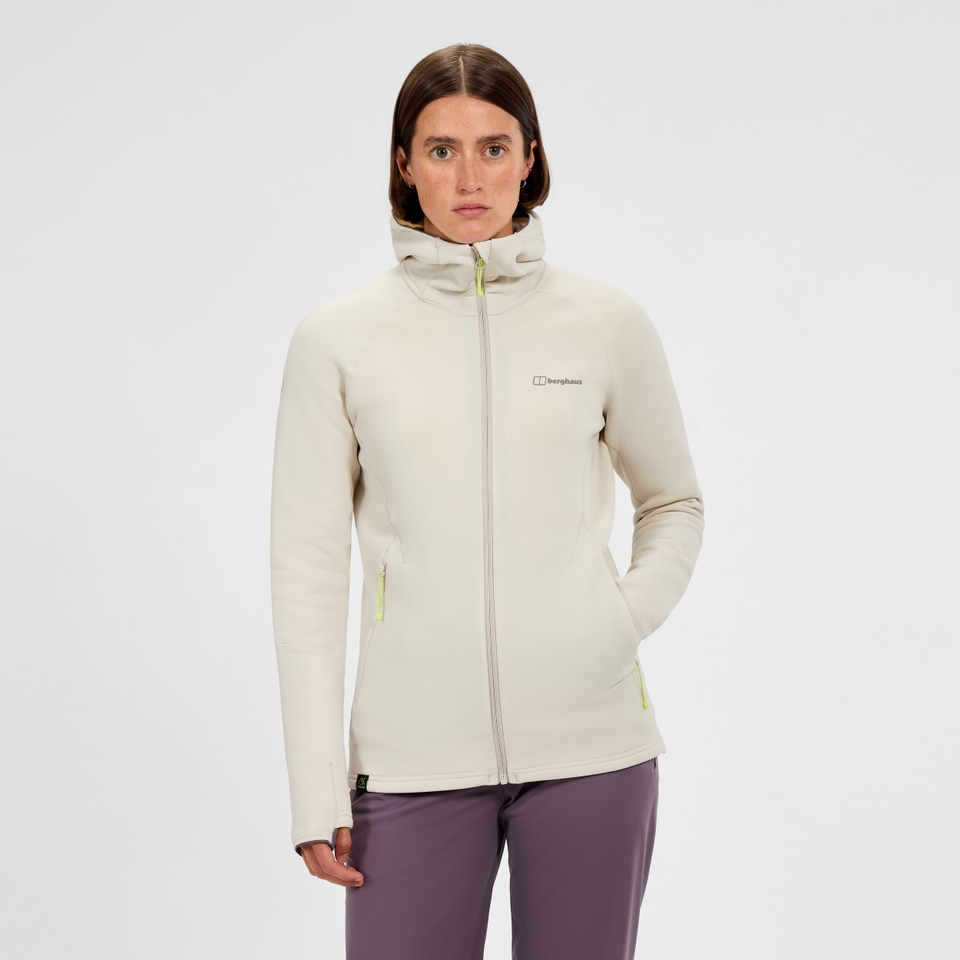 Kinetic Powerstretch Hoody für Damen - Grau
