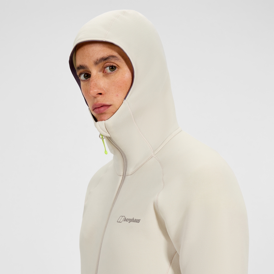 Kinetic Powerstretch Hoody für Damen - Grau