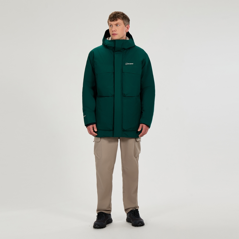 Fernly Gore-Tex Daunenparka für Herren - Grün