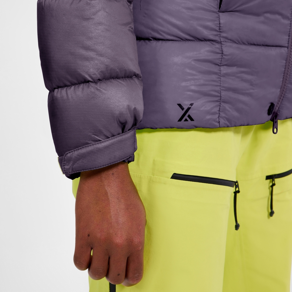 MTN Arete Ultra Daunen-Hoody für Damen - Lila
