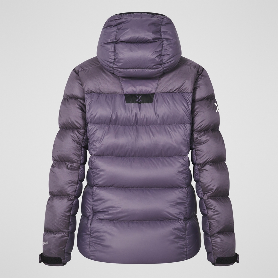 MTN Arete Ultra Daunen-Hoody für Damen - Lila