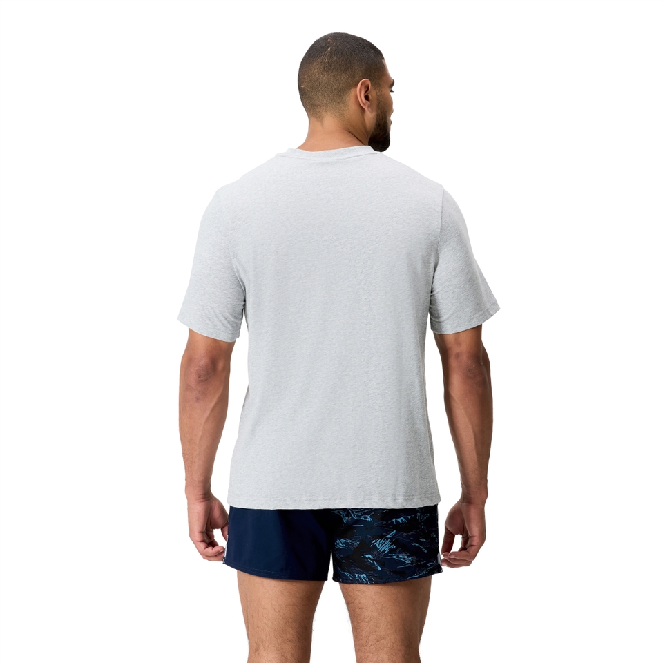 Mens Force Tee Grey Marl