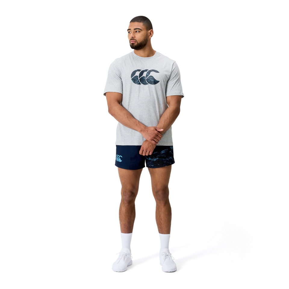Mens Force Tee Grey Marl